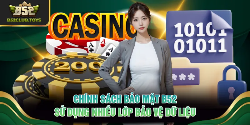Chính sách bảo mật B52 sử dụng nhiều lớp bảo vệ dữ liệu